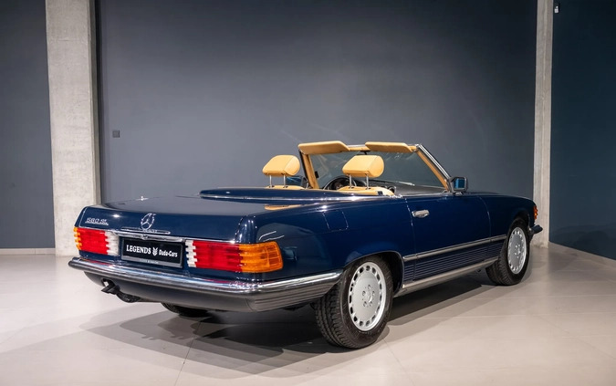Mercedes-Benz SL cena 159900 przebieg: 201590, rok produkcji 1987 z Brzeszcze małe 742